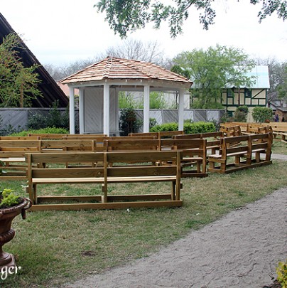 Wedding Garden View from Entrance