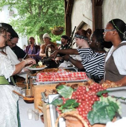 Reception Buffet Line